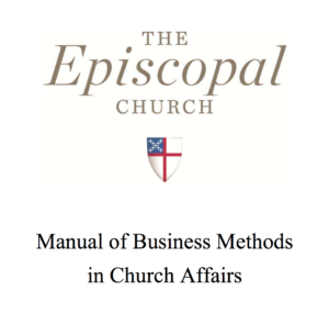 Manual of Business Methods in Church Affairs