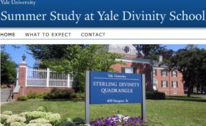 Yale Divinity School Summer Study Program